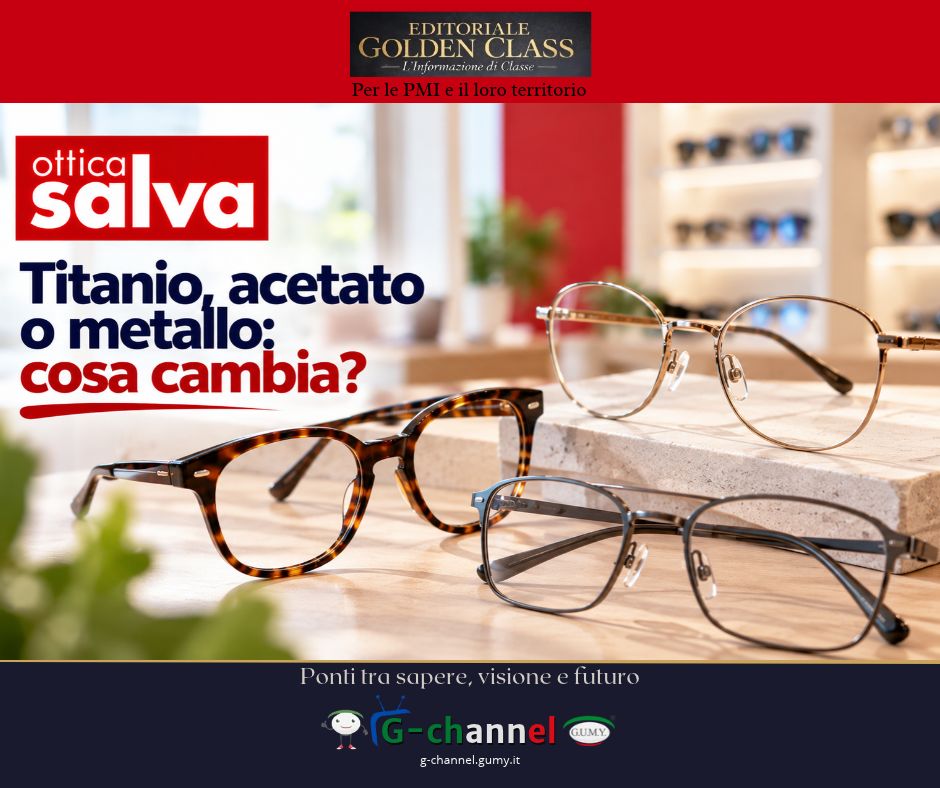 Titanio, acetato o metallo: cosa cambia?